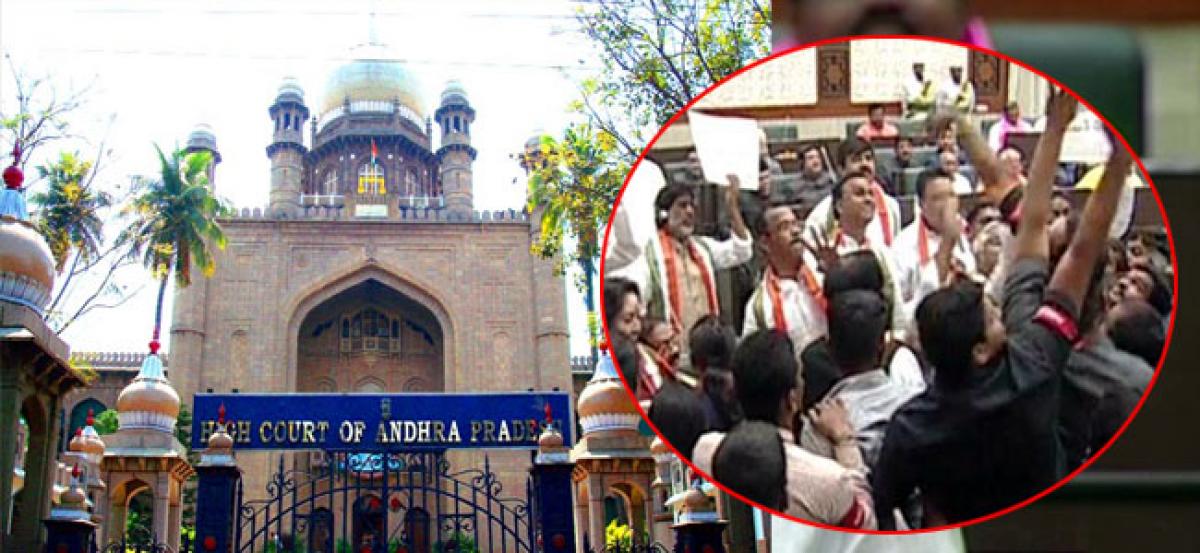 HC seeks original footage of ruckus in Assembly