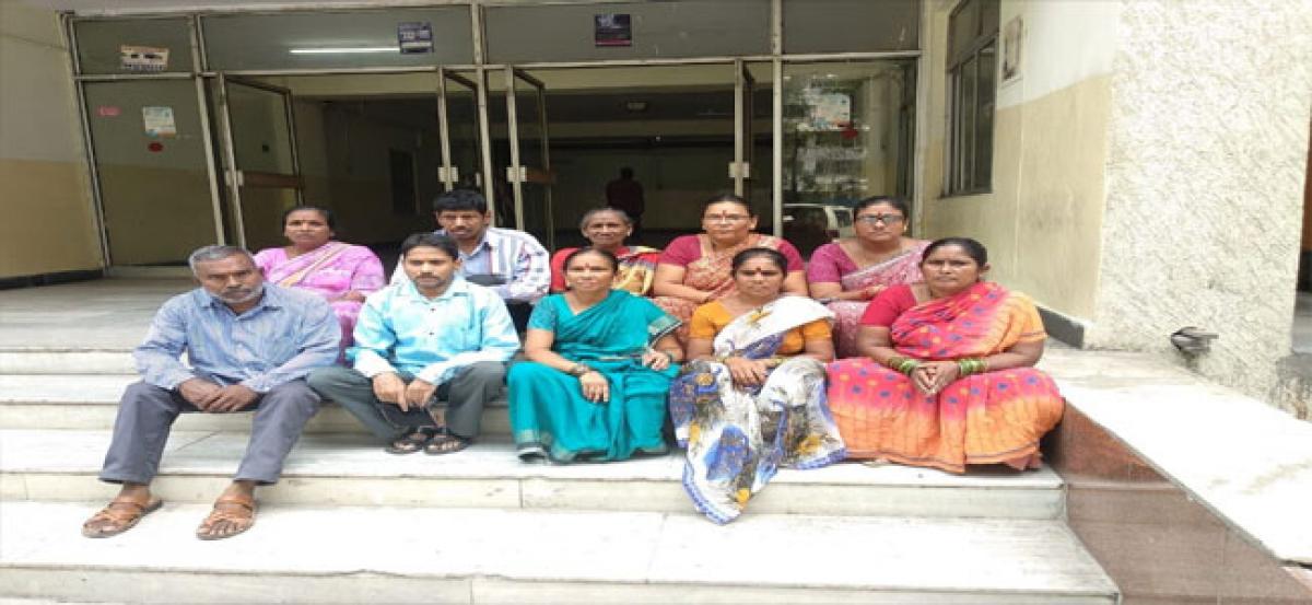 BRK Bhavan house-keeping staff wants their jobs back