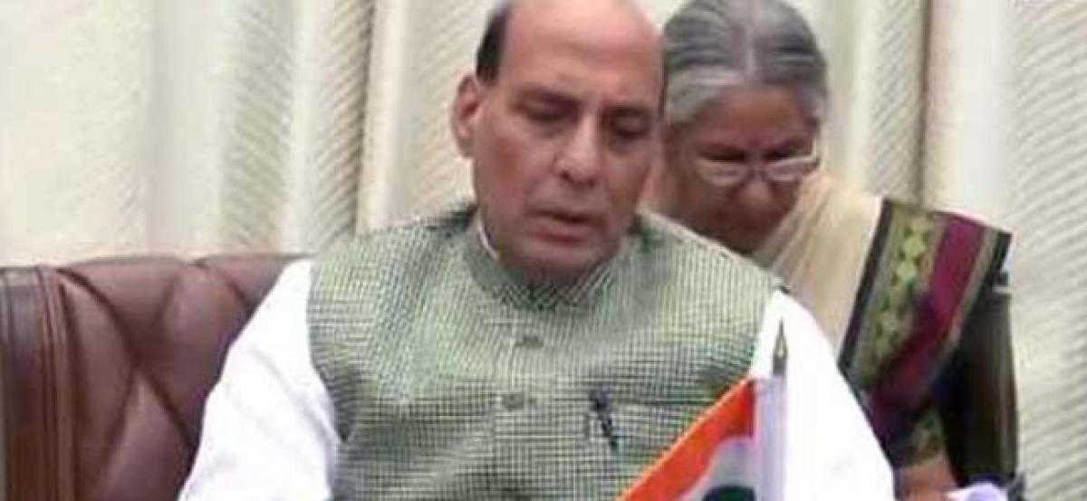 HM Rajnath Singh urges citizens to vow to promote Hindi across the globe