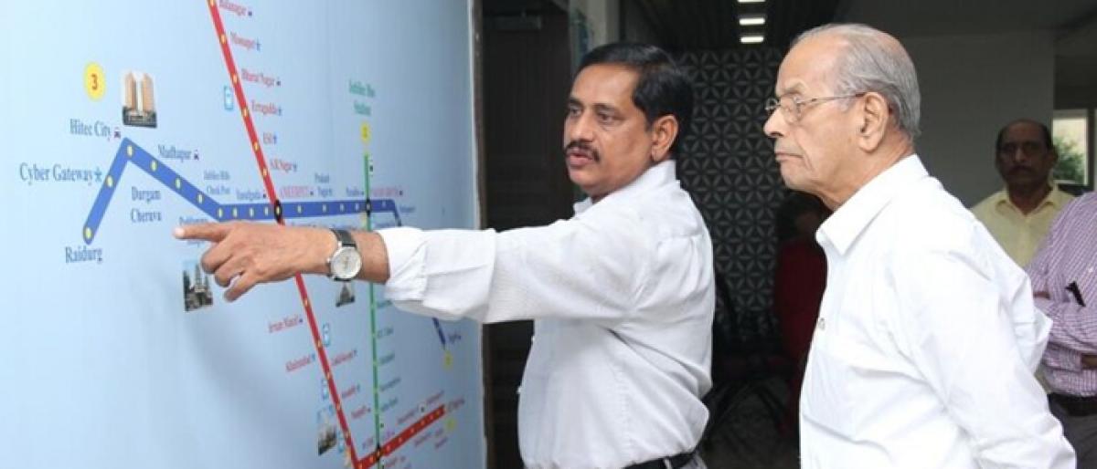 Metro Man of India reviews progress of HMR