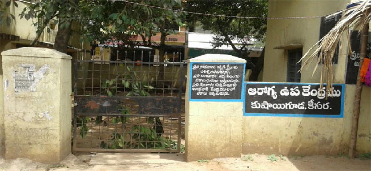 Kushaiguda health centre cries for attention