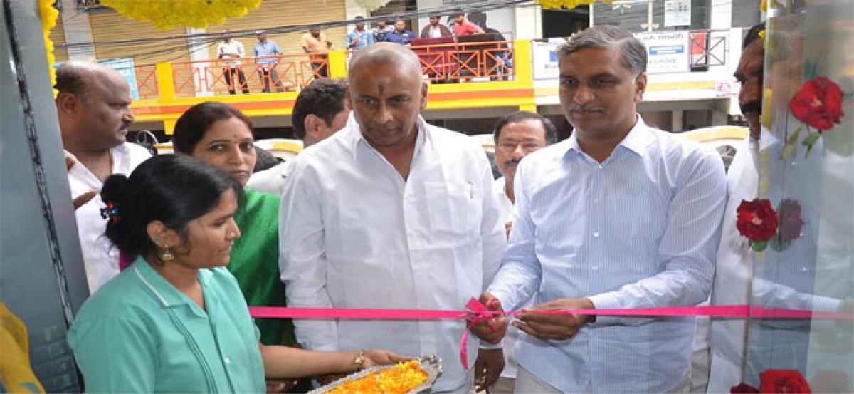 Harish inaugurates child cleft lip surgery centre