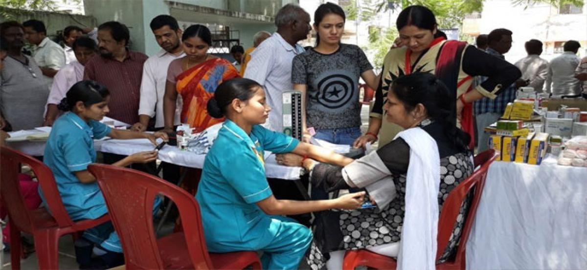 Free medical checkup camp held