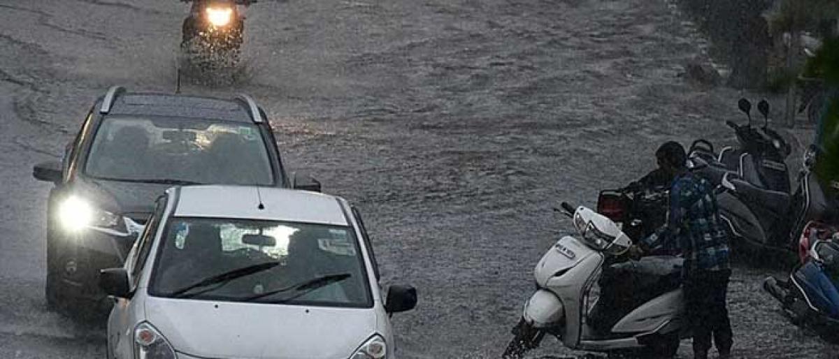 Downpour drenches Hyderabad again