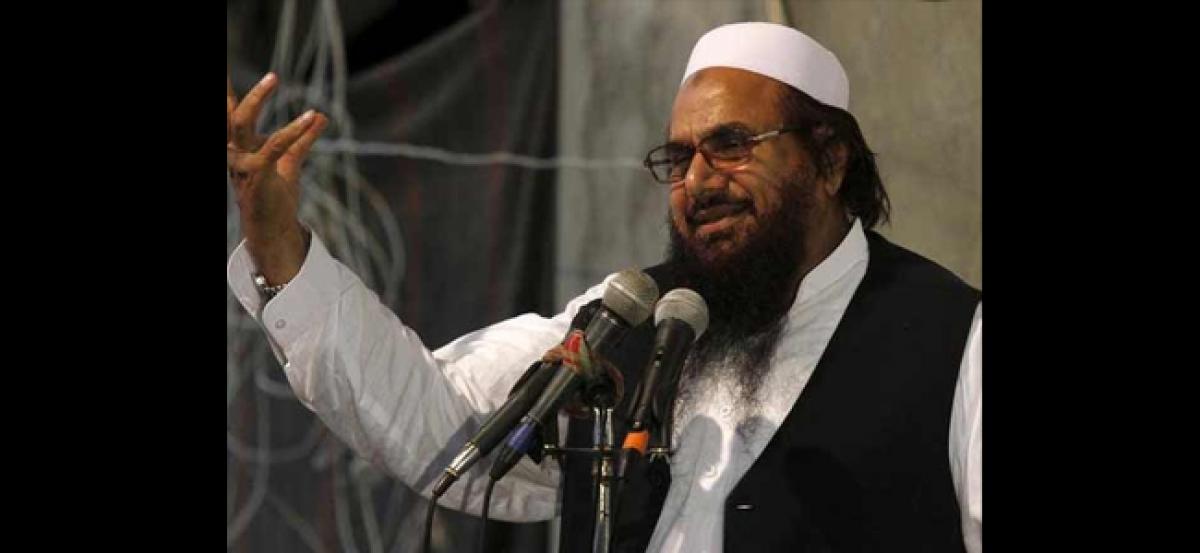 Spread violence in Kashmir Valley-Hafeez Saeed