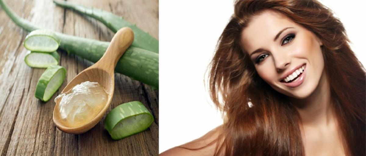 Aloe vera for hair growth