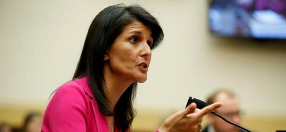 U.N. must take serious action against North Korea over missile: U.S.s Haley