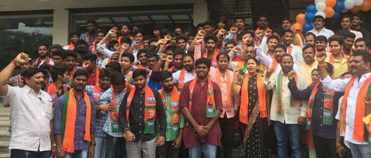 BJP seeks official celebration of Telangana Liberation Day