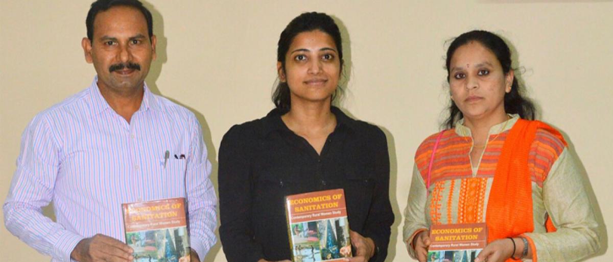 Book on Economics of Sanitation released