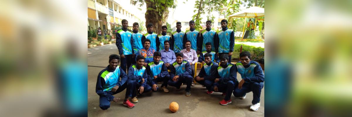 KU Handball men team for SZ Inter-University competitions