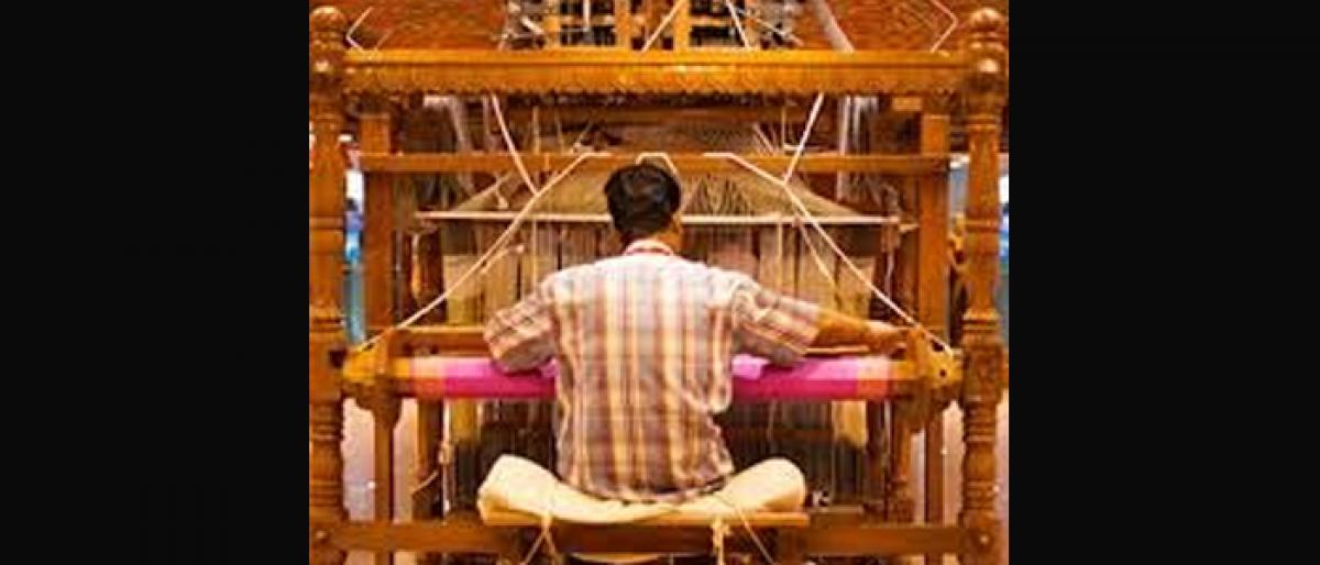 Efforts to bring handloom workers under insurance cover underway