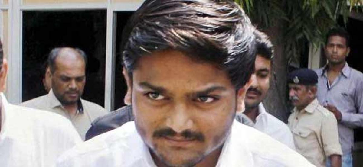 Ahmedabad sessions court threatens Hardik Patel