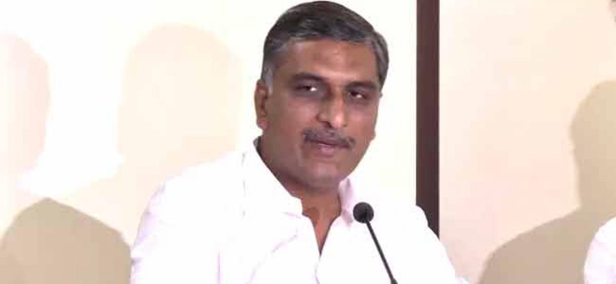 Centre must give importance to drinking water schemes: Harish Rao