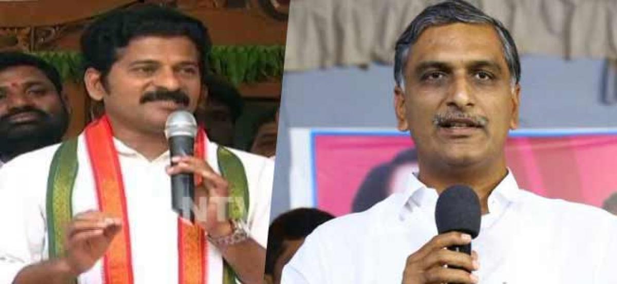 Revanth Reddy lashes out at Harish Rao