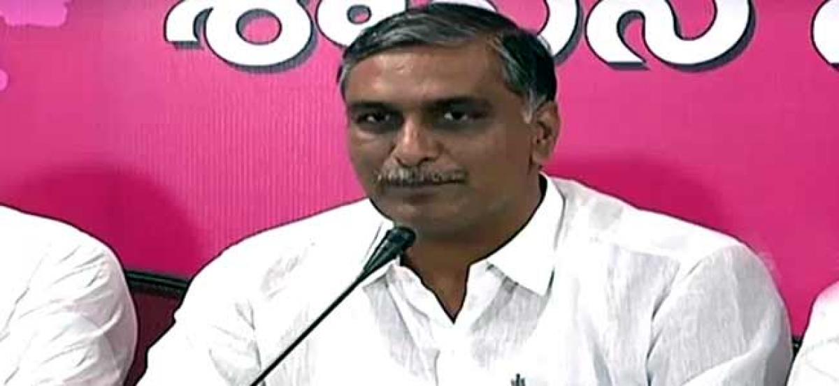 Farmers income will get doubled by 2022: Harish Rao