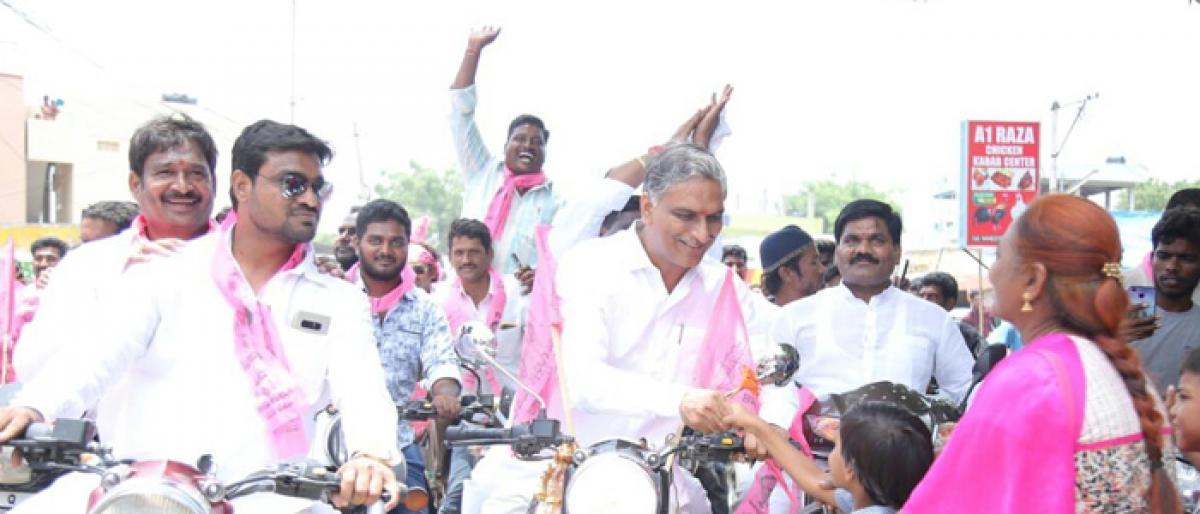 Harish Rao promises potable water to all villages by Dasara