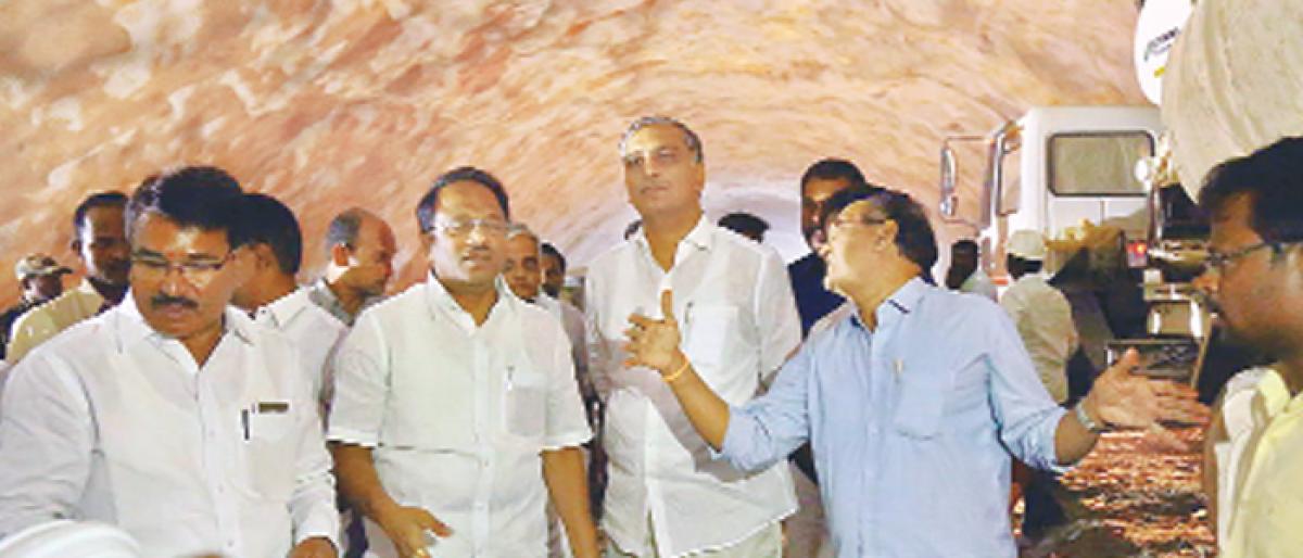 Stone for Thumilla lift irrigation project laid