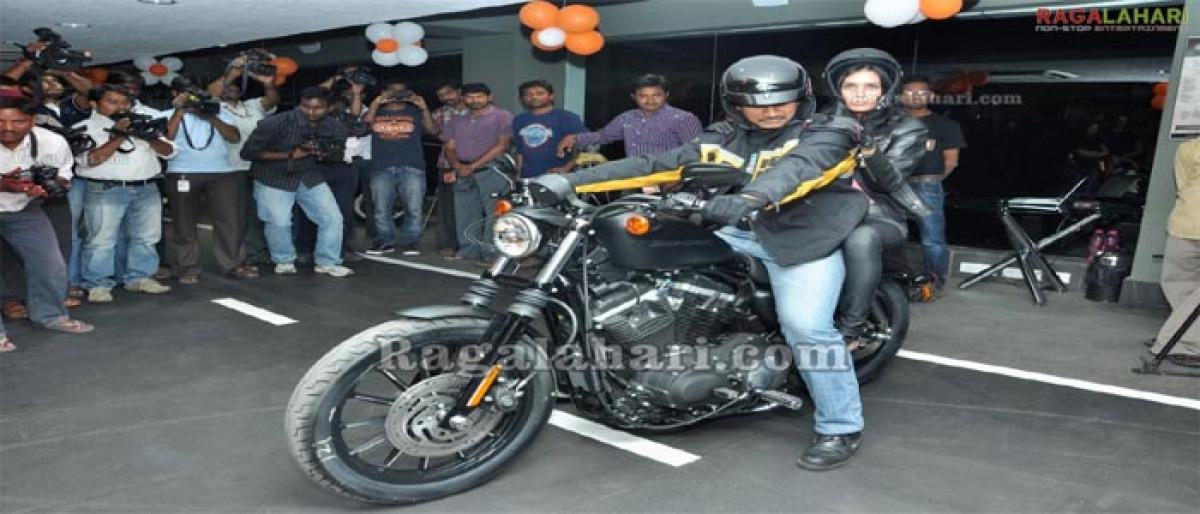 Harley Davidson were launched in Hyderabad