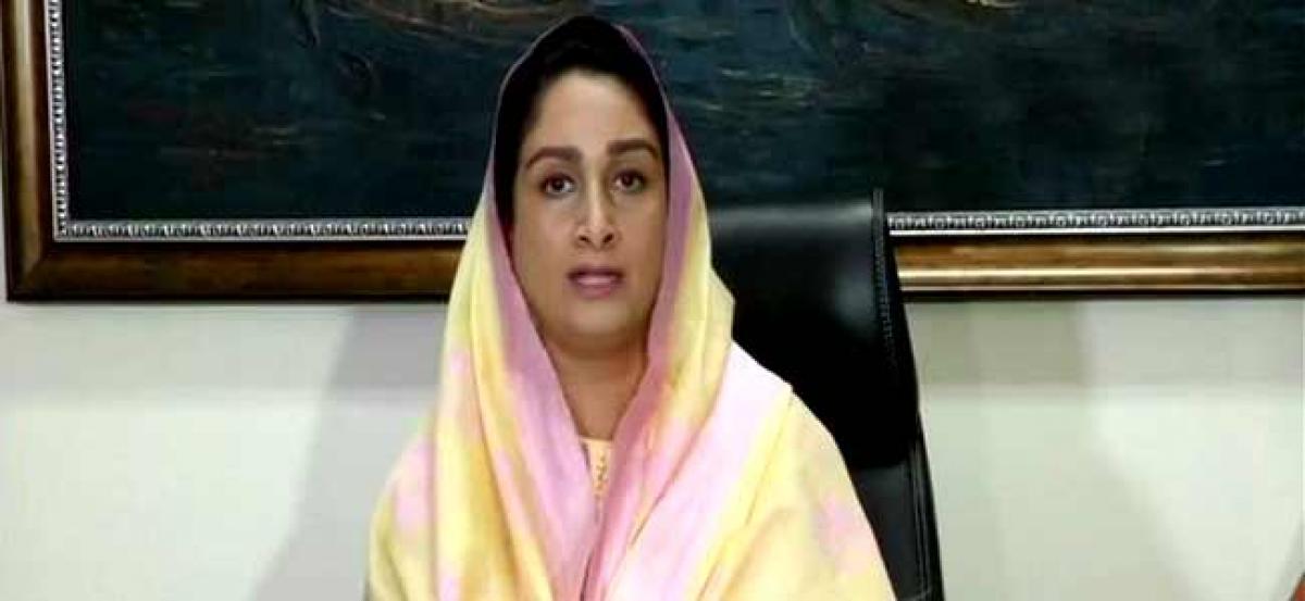 Sidhu betrayed us, played with sentiments: Harsimrat on Kartarpur Sahib row