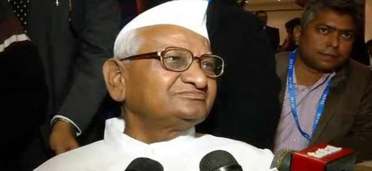 No one to judge courts verdict: Anna Hazare on 2G scam