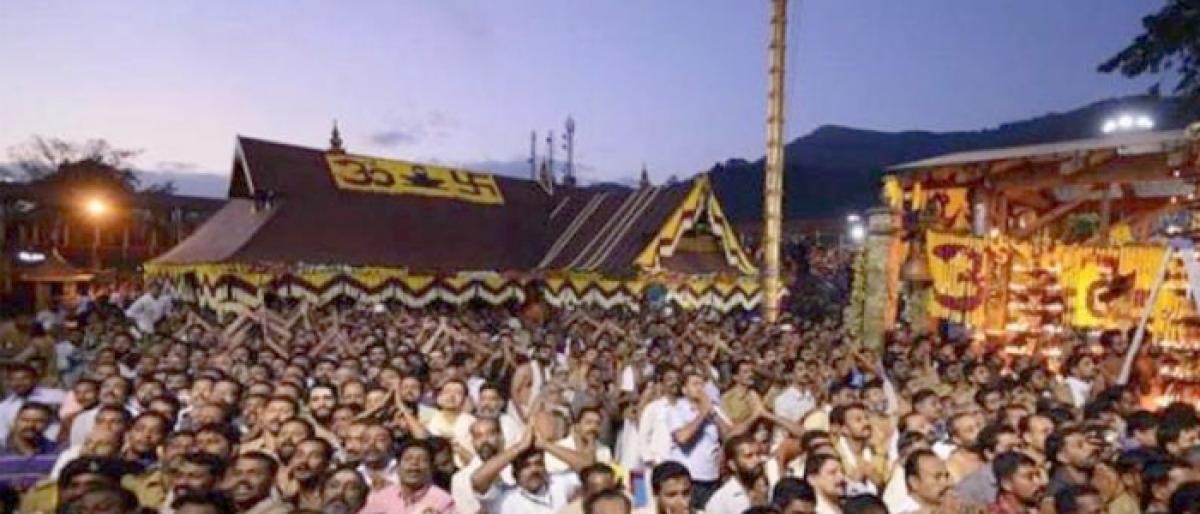 Won’t close Sabarimala temple, but urge women not to come: Head priest