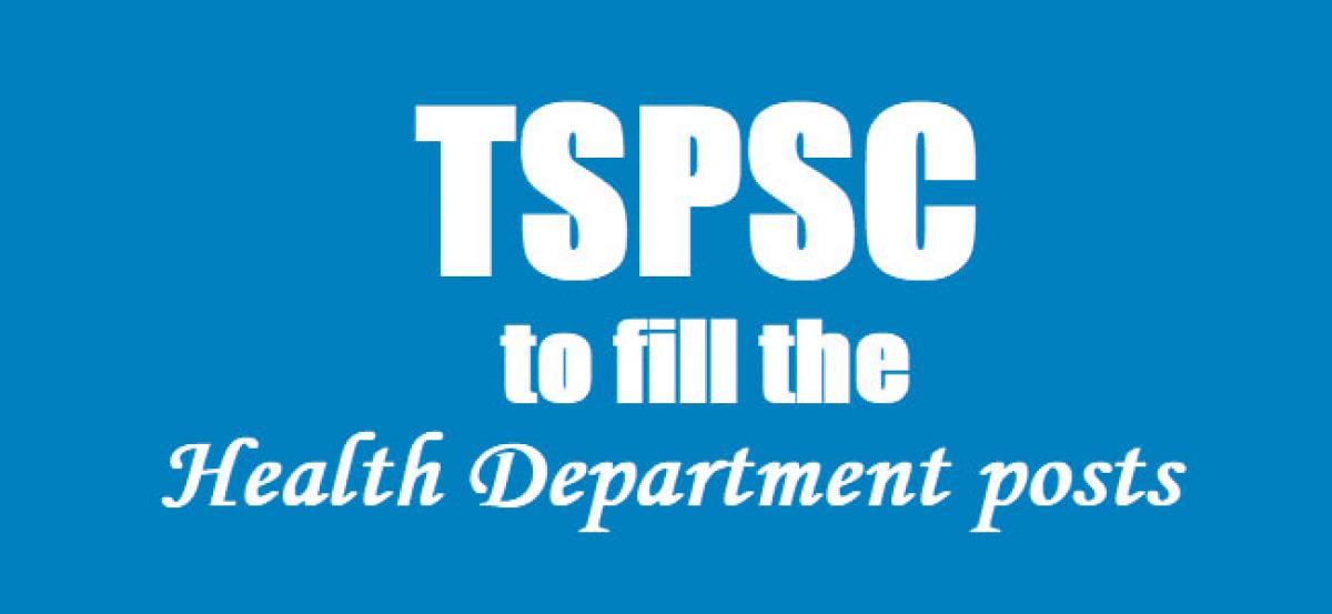 TS Govt to fill 2108 posts in Health Dept