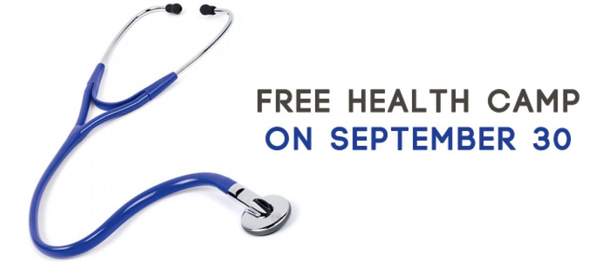 Free health camp on September 30 at MJ Naidu Hospital in Vijayawada