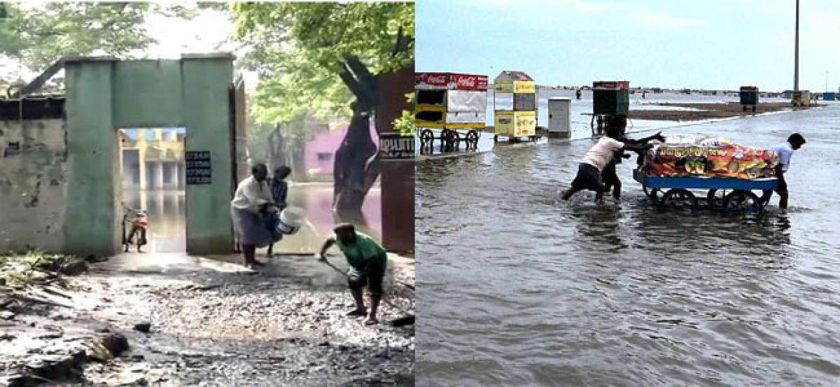 Heavy downpour continues to lash Tamil Nadu