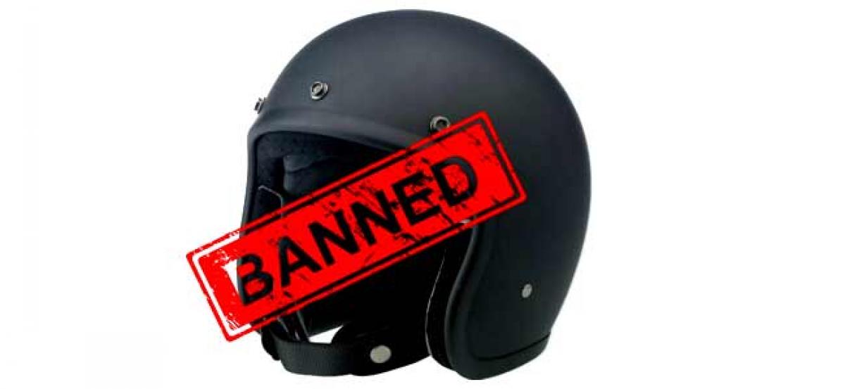 Non-ISI And Half Face Helmets Banned In Bengaluru And Mysuru