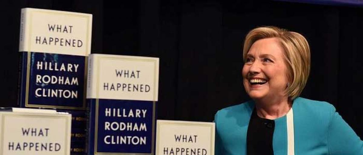Hillary’s book sells over 300,000 copies in first week