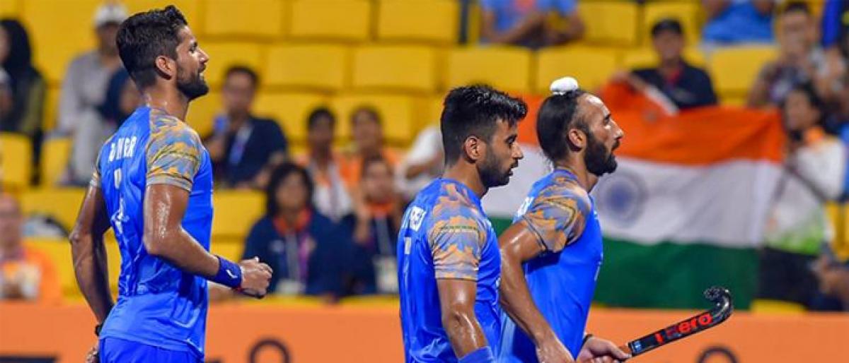 India in men hockey semis at Asian Games