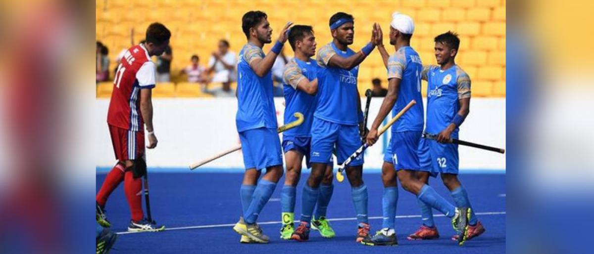 India rout Japan in men hockey at Asian games