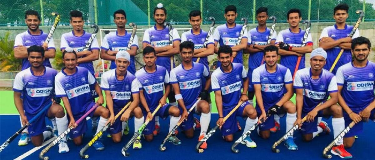 Hockey India names 34 players for junior men’s national camp