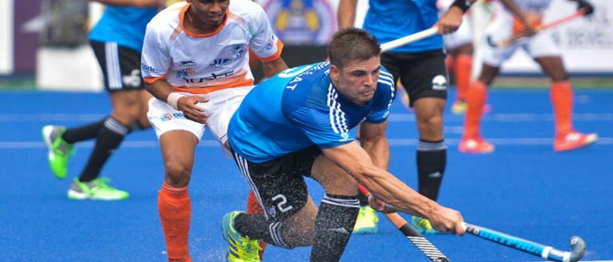 Peillat hat-trick jolts India