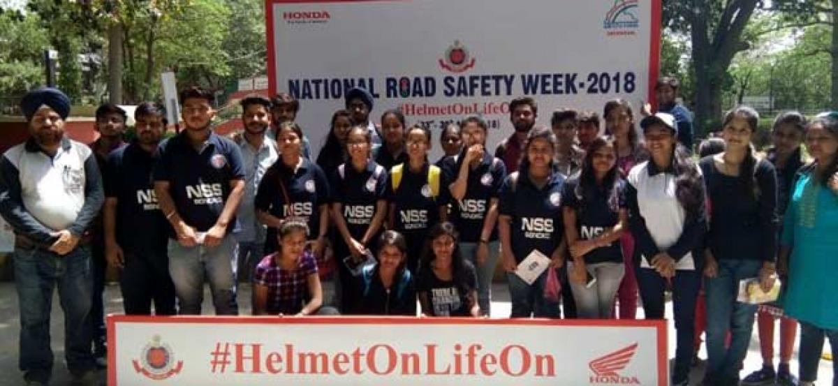 Honda Kicks Off National Road Safety Week 2018