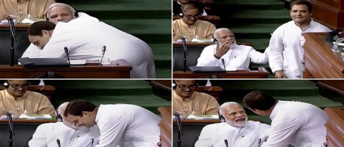 Rahul’s dubious political hug