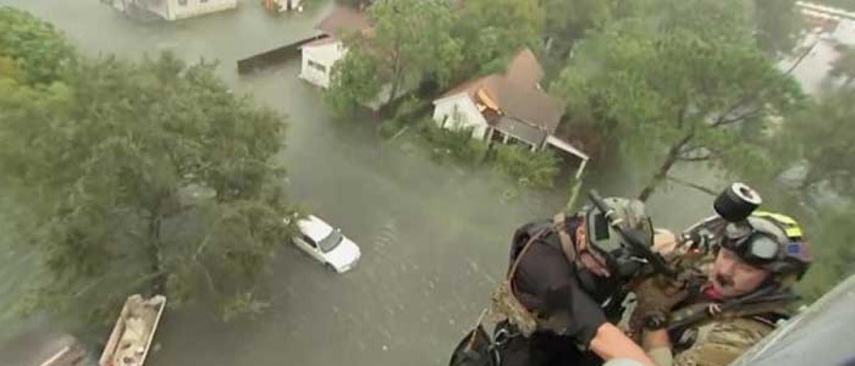 The fury of Hurricane Harvey