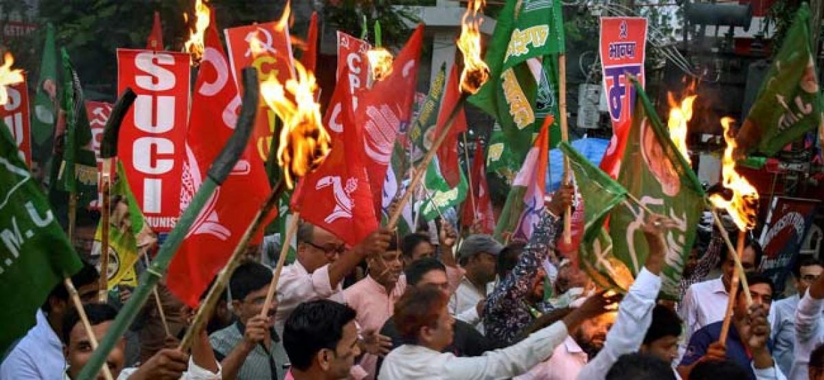 Bharat Bandh: Protests throw life out of gear in Hyderabad