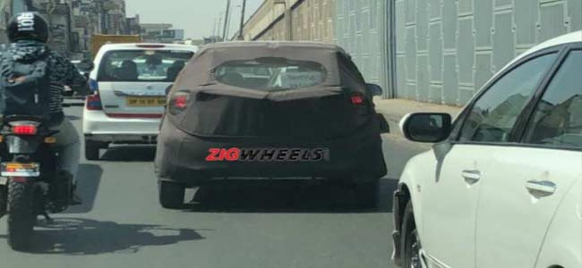 Hyundai ‘Santro’ Spied Yet Again; Launch Expected Around Festive Season