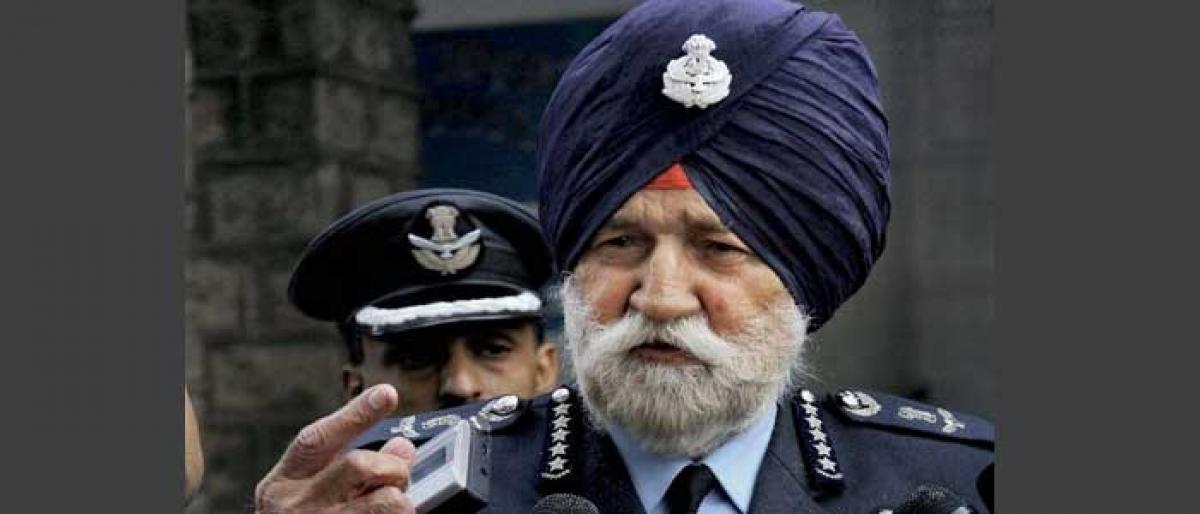 Marshal of IAF Arjan Singh dead