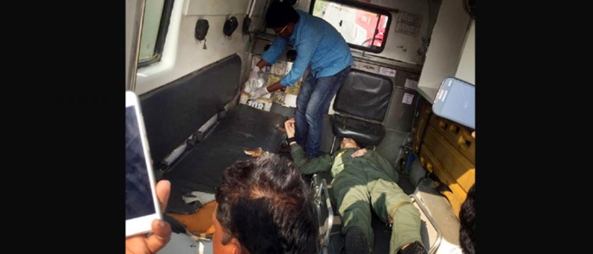 Trainee pilot ejects safely as IAF plane crash lands