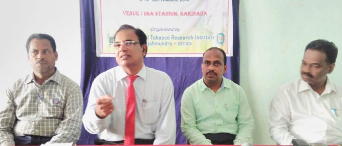 South Zone ICAR sports meet from September 5 to 9 in Kakinada