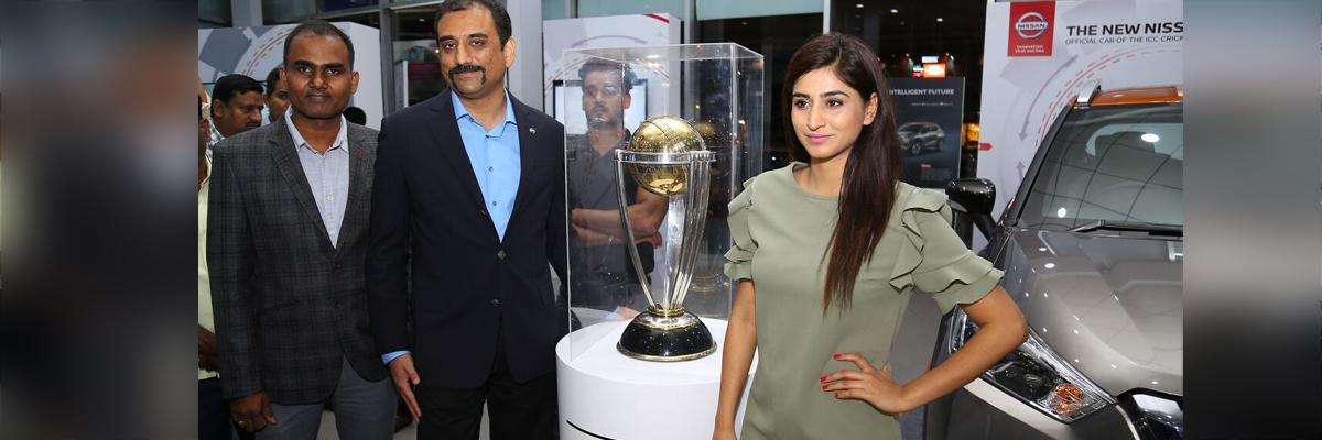 ICC World Cup 2019 Trophy Tour arrives in Hyderabad