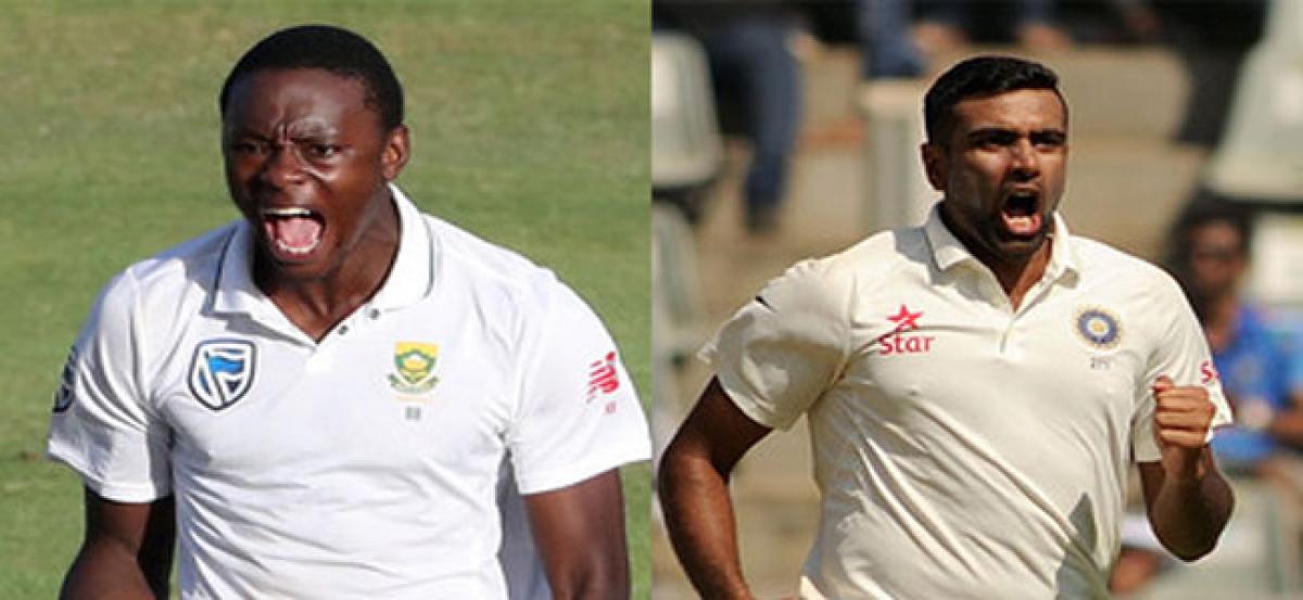 ICC Test rankings: Kagiso Rabada top-ranked bowler, Ravichandran Ashwin gains two places