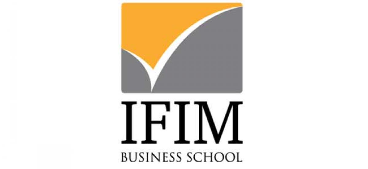 IFIM Business School announces scholarship applications for PGDM for the academic year 2018-20