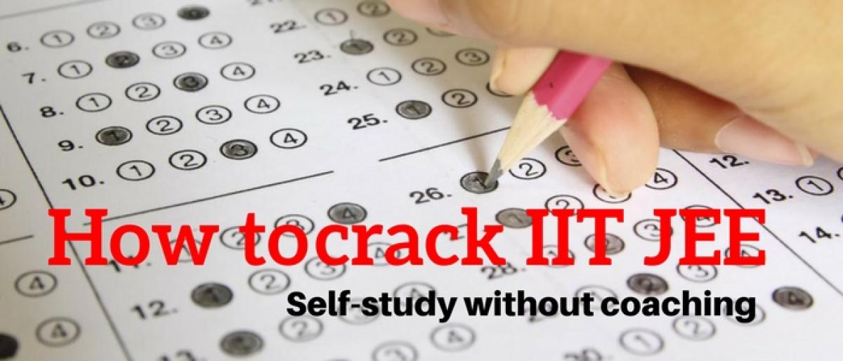 How can I prepare for IIT JEE by self-study?