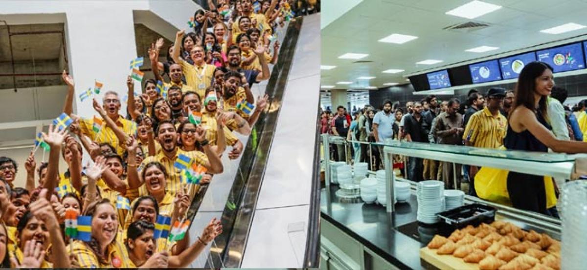 Stampede-like situation witnessed at grand launch of IKEA in Hyderabad