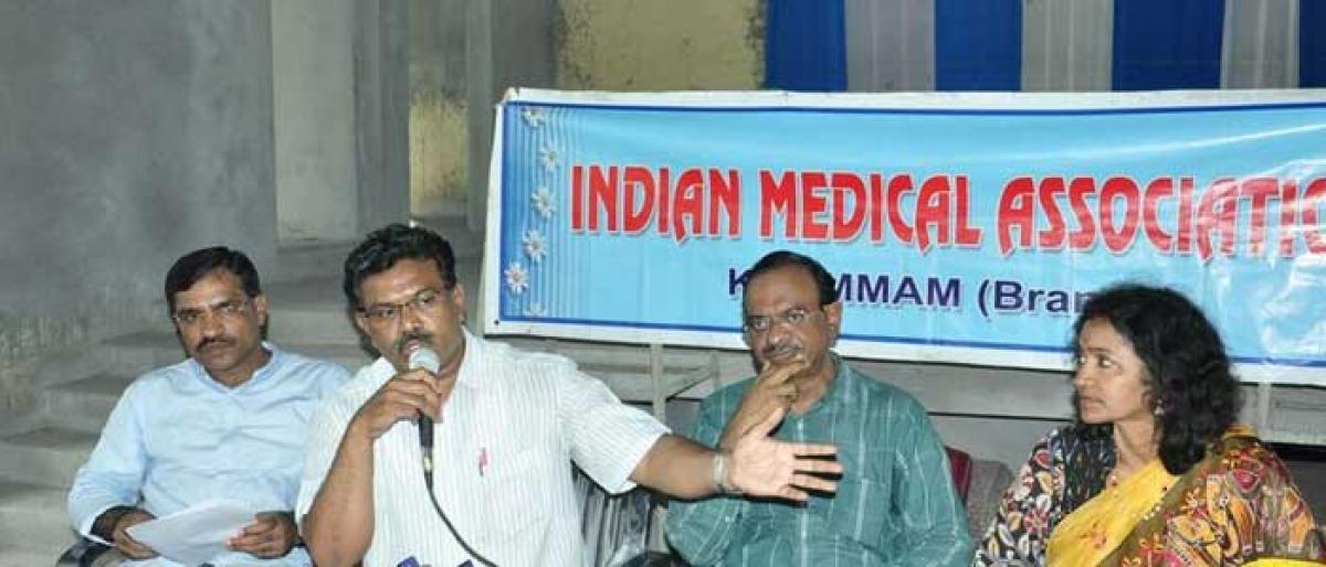 IMA-affiliated doctors to hold hunger strike today in Khammam