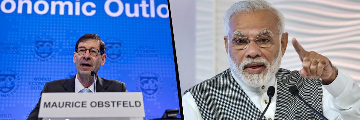 IMF chief economist lauds Modi government for very solid growth, GST