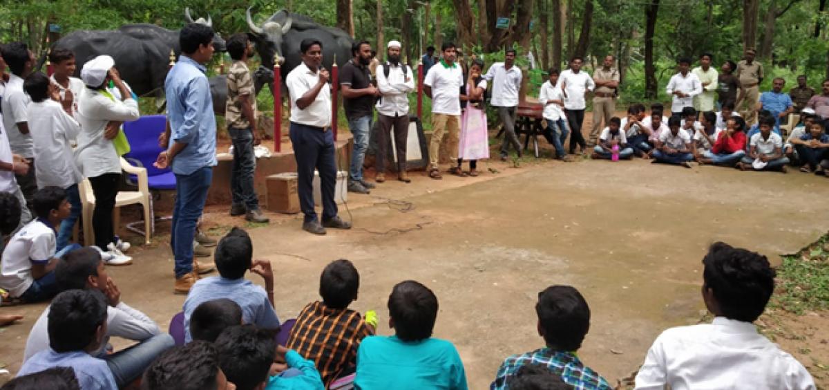 Forest tour for SSC students